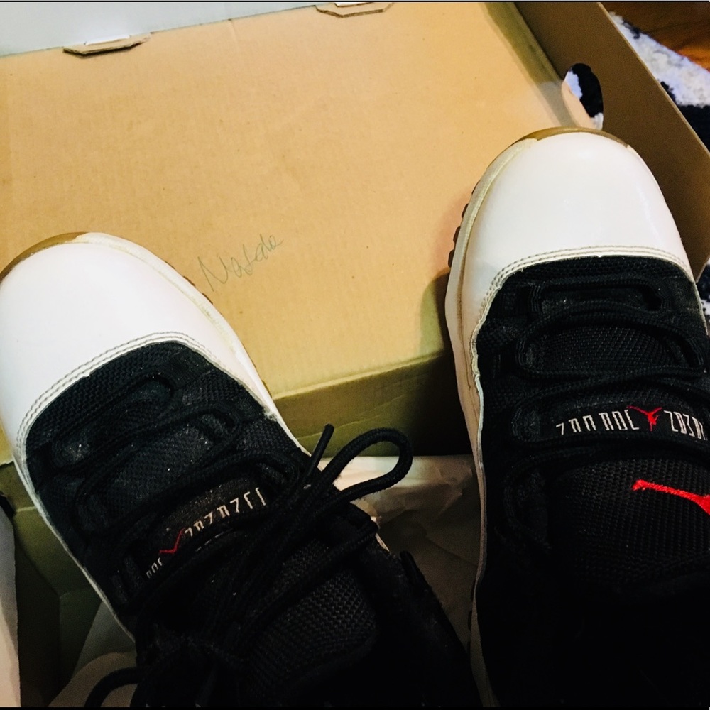 Jordan’s 11’s reverse concords